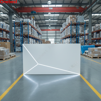 Comptoirs d'accueil au design le plus populaire, bureaux de réception uniques avec éclairage LED