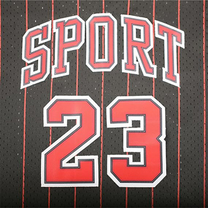 Maillot de basket-ball unisexe tendance, à manches courtes, respirant, à séchage rapide, personnalisable, en tissu 100% polyester, vente chaude - Product Image 5