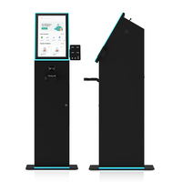 Solution ATM MHY en gros pour le retrait de billets, équipement financier, kiosque, imprimante, lecteur RFID NFC, SDK Android/Windows/Linux, métal