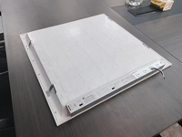 Plafonnier LED encastré moderne 595x595, panneau LED commercial 600x600 avec éclairage latéral pour bureau, puissance 36W