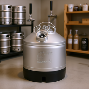 Kit de Limpieza de Barriles Vevor de 1.75 Galones, Acero Inoxidable 304, Acoplador Tipo D, Limpiador de Líneas de Cerveza para Kegerator - Product Image 2