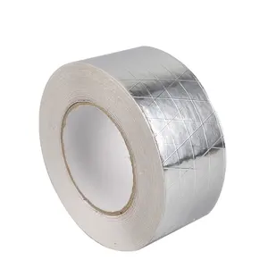 superior factory reinforced heat resistant aluminum foil scrim kraft tape for HVAC system