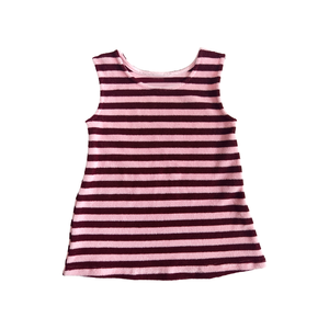 Vestito Estivo Senza Maniche a Righe in Spugna di <span class=keywords><strong>Cotone</strong></span> per Bambina, Personalizzabile, per Neonati e Bambini Piccoli - Offerta Speciale - Product Image 4