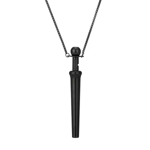 Stress <strong>Anxiety</strong> Relief Necklace 87.8mm Length Stainless Steel <strong>Meditation</strong> Necklace Quit Smoking <strong>Anxiety</strong> Relief Scoop Necklace