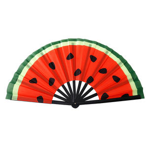 Abanicos de Mano de Bambú de 13 Pulgadas - Tradicionales, Clásicos, Ecológicos, Duraderos, con Logotipo Personalizado, Marca <span class=keywords><strong>Panda</strong></span>, Promoción, Publicidad, Plegables - Product Image 3