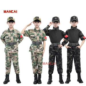 Uniforme de Camuflaje para Niños, Disfraz de Camuflaje para Juegos de Rol, para el Día de las Profesiones, Graduación, Fiesta de Halloween - Product Image 1