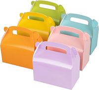 Caja de Cartón con Asa y Forro de Esponja, con Logotipo Personalizado y Grabado en Relieve, para Regalos de Panadería y Fiestas - Venta al Por Mayor