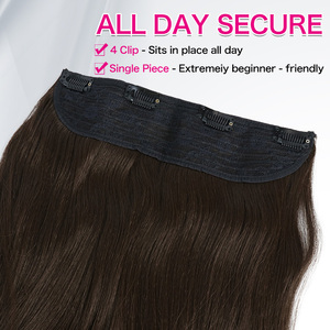 Julianna Premium Futura Fiber 26 pouces classique épais point culminant une pièce synthétique lâche bouclés ondulés Clip dans l'extension de cheveux - Product Image 3