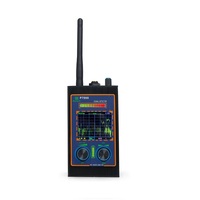 Détecteur de signal sans fil multifonction JYS-P7000 1,2 GHz 2,4 G pour téléphone portable et caméra, en alliage d'aluminium, autonomie de 20-45h, LED à 10 niveaux