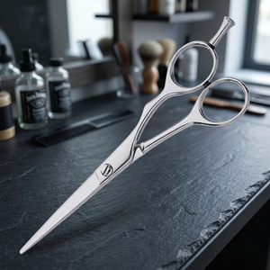 ASAP Ciseaux de coiffure de haute qualité 6 pouces, noir mat, revêtement poudré mat, très vendus, pour la coiffure à domicile, le toilettage masculin et unisexe - Product Image 3