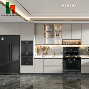 <span class=keywords><strong>Mobili</strong></span> da <span class=keywords><strong>Cucina</strong></span> Completi in Melamina, Armadietti da <span class=keywords><strong>Cucina</strong></span> dal Design Elegante - Product Image 1