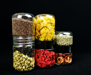 Récipient en plastique à vis à <span class=keywords><strong>2</strong></span> côtés pour le corps, pot transparent cartoon, étiquettes de marque personnalisées, bouteille de thé à fleurs - Product Image 5