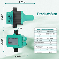 Pressostat automatique pour pompe à eau, filetage mâle 1 pouce, pour contrôle de pompe submersible, dispositif de régulation de pression d'eau