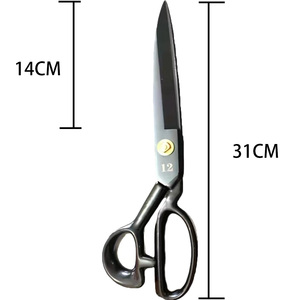 <span class=keywords><strong>Forbici</strong></span> da sarto in acciaio al Manganese <span class=keywords><strong>forbici</strong></span> da cucito <span class=keywords><strong>professionali</strong></span> da ricamo 9/10/11/12 pollici con bordo liscio abbigliamento guidato dritto - Product Image 6