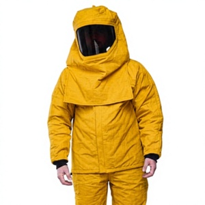 Combinaison de travail industrielle personnalisée avec logo, anti-arc électrique, antistatique, pour électriciens - Product Image 1