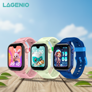 लैगेनिनो सुपर पतली 4 ग्राम सिम कार्ड जीपीएस वाईफाई एलबीएस स्थिति 1.78 इंच एचडी वीडियो कॉल उत्तर कॉल 5 एमपी 8 + 1 जीबी मेमोरी किड्स स्मार्टवॉच - Product Image 1