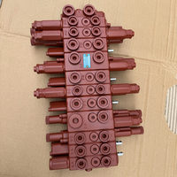 Vanne de distribution hydraulique principale pour micro-excavatrices Kubota 15, Longgong 17, Temporary Labor 16, Lovol 18