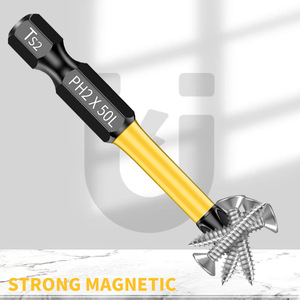 Guest Quality Phillips Screwdriver Bit 50mm PH2 S2 Steel Magnetic Industrial Grade Tool - Product Image 2