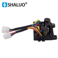 Pièces de générateur à essence, régulateur de tension automatique monophasé AC, 12 fils, stabilisateur HJ-5K25DH