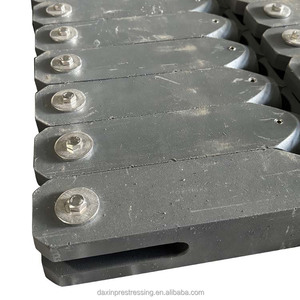 Pince de suspension pour câble de pont suspendu 7*55 Daxin avec suspentes en acier - Product Image 2