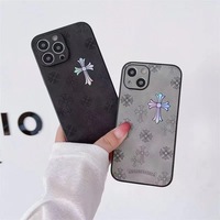 Étui de téléphone en TPU souple de luxe antichoc avec design holographique tendance pour 16 17 Pro Max 15 14 13 11 12 XS XR