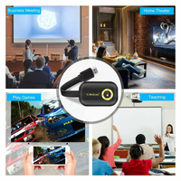 Mirascreen G9 Plus TV Stick 5G Dual Core WiFi Adaptateur d'affichage compatible sans fil Dongle Co-Screener Récepteur de télévision mobile