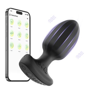 Bestseller Usb-Powered 2in1 Anale Vibrator En Anale Plug Op Afstand Bestuurbare Prostaat <span class=keywords><strong>Massager</strong></span> Voor Mannen En Vrouwen - Product Image 1