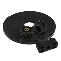Poulie de moteur de porte Fermator PMVC à double denture, courroie à chevrons, pince pour opérateur de porte d'ascenseur, pièces de rechange pour ascenseur