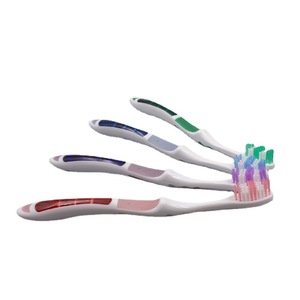 Cepillo de dientes para niños con mango transparente, cerdas suaves, cabezal pequeño, cepillo de dientes manual colorido para niños - Product Image 5