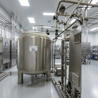 Solution de distillation d'eau en acier inoxydable à haut rendement énergétique pour salles blanches
