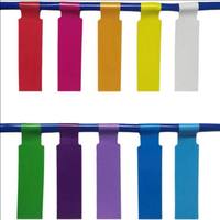 Étiquettes de câbles imprimables en couleur A4, autocollants d'identification de câbles réseau/fils en forme de P, imperméables et résistants aux déchirures.