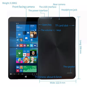 Home phone esterno 8.0 pollici Mediatek 2GB + 32/64GB IPS800 * 1280 pixe Baytrail-<span class=keywords><strong>T</strong></span>(Quad-core)Z8350,1.84G window <span class=keywords><strong>10</strong></span> Tablet - Product Image 2