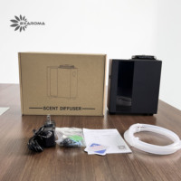 Diffuseur d'arômes électrique commercial 900CBM pour hôtels, système HVAC, machine à parfum d'air sans eau avec contrôle par application Bluetooth