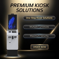 Máquina de Cambio de Monedas y Billetes de Auto-Servicio con SDK, Lector de Códigos de Barras, Escáner de Pasaportes, Kiosco de Pago para Cambio de Divisas
