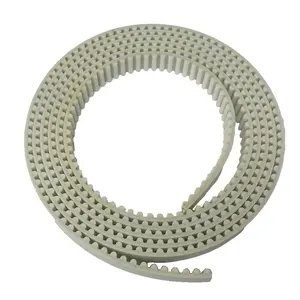 100 Meters Open Type White PU 15mm Width HTD 3M Timing Belt In Stock