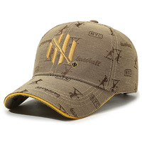 6-paneels geborduurde baseballpet retro streetwear outdoor flatterende sportcap OEM custom kleine MOQ