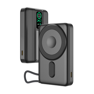 Vente en gros de chargeurs sans fil magnétiques personnalisés avec logo, 5000 mAh, 10000 mAh, PD22.5W, chargeur rapide pour iPhone 12, 13, 14, 15 <span class=keywords><strong>Pro</strong></span> Max - Product Image 1