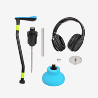 Détecteur acoustique et de fuites de gaz PQWT BT20, détecteur de fuites d'eau souterraines pour l'intérieur et l'extérieur