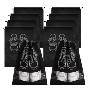 Custom Logo Promotional Plain Polyester Shopping Drawstring Bag Nylon Carry Draw String Gift Gym Sports Backpack