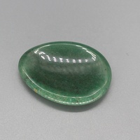 Top Qualité Ruby Zoisite Worry Stone Rock Crystal Thumb Stone Pierre de poche pour la guérison de la thérapie énergétique de l'agate élégante