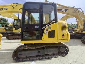 Komatsu มือสอง PC70-8รถขุดขนาดเล็กผลิตในประเทศญี่ปุ่นดั้งเดิม7ton PC55 PC40 PC35 - Product Image 6