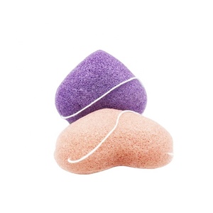 100% naturel Konjac Fibers Végétales Bébé &amp; Enfant Corps Éponge Ensemble Bain <span class=keywords><strong>Visage</strong></span> Séchage - Product Image 1