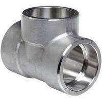 Raccord de tuyauterie forgé ASEM B16.11 ASTM A182 F316/316L F304/304L F304H F347H F310S, en forme de T, avec filetage et à souder