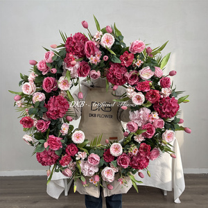 Guirlande de fleurs artificielles pour la décoration de fête, à suspendre à la porte d'entrée, pour la maison, les festivals et les mariages - Product Image 5