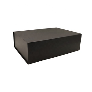 Cesto plegable de cartón con tapa magnética, cesta de regalo con impresión personalizada, con tapa abatible - Product Image 2