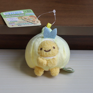 HECION Portachiavi Gamberetto Cute Corner Creatures, Bambola di Peluche Angolo Vegetale Picnic Kingdom, Divertente Ciondolo per Borsa e Morbido Giocattolo di Peluche - Product Image 3