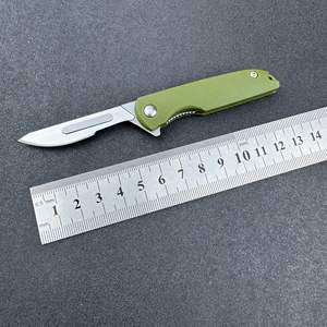 سكين عبس عالية الجودة 3-قابلة للتبديل No.24 Ultra حاد مشرط نحت سكين قابلة للطي استبدال شفرة سكين - Product Image 6