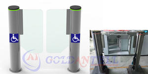 Alarma recordatorio luz y múltiples lector de tarjeta de los métodos de trabajo de la velocidad torniquete - Product Image 5