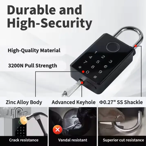 Cerradura Inteligente para Puerta con Huella Dactilar Tuya, Resistente al Agua, con Llave, Nuevo - Product Image 6