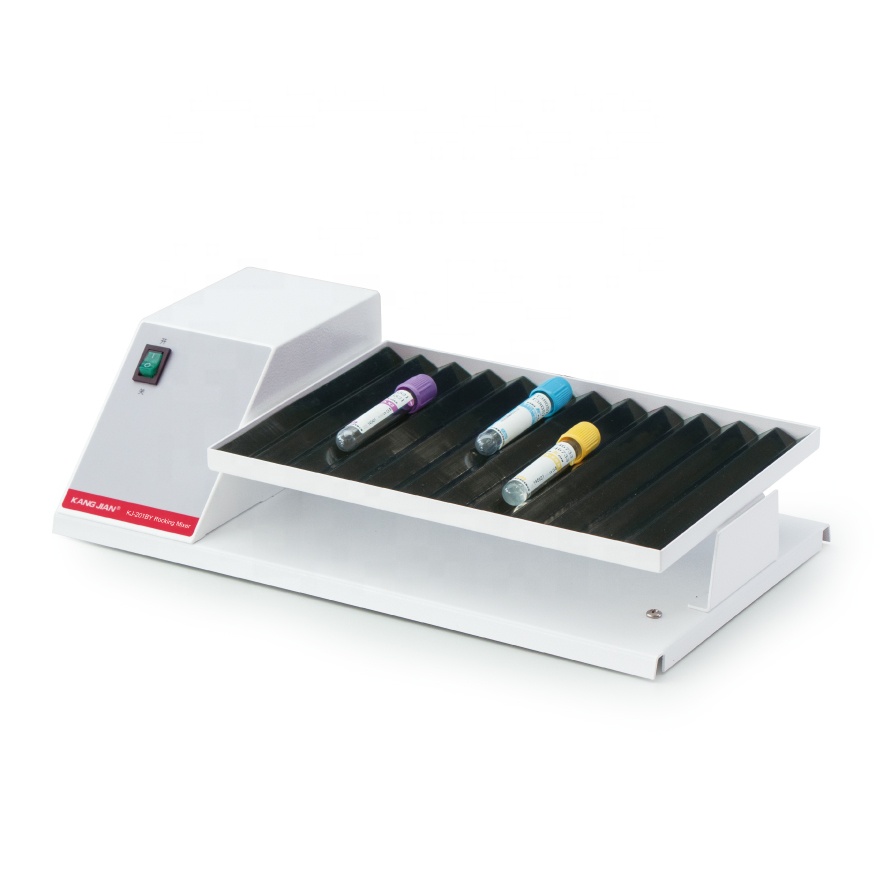 Бесшумный миксер-качалка для смешивания нескольких типов пробирок, центрифуговые трубки